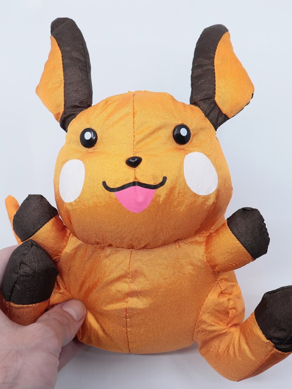 Vintage 1998 Banpresto Pokémon Raichu Plush 6" NOS Japan Rare